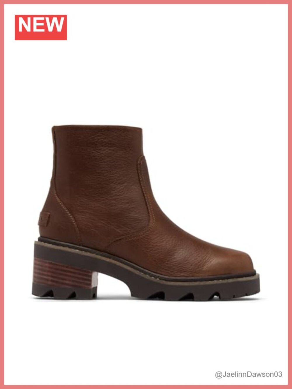 Sorel Joan Now Leather Waterproof Ankle Bootie Zip